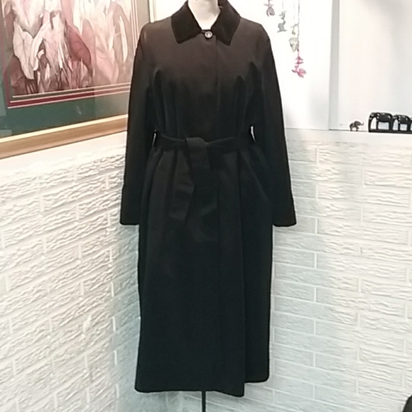 🍁Black London Fog Limited Edition size 12 Petite - Picture 5 of 8